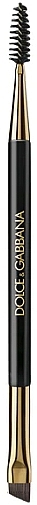 Пензлик для брів/підводки для очей - Dolce & Gabbana Make Up Eyebrow/Eyeliner Pencil Brush — фото N1