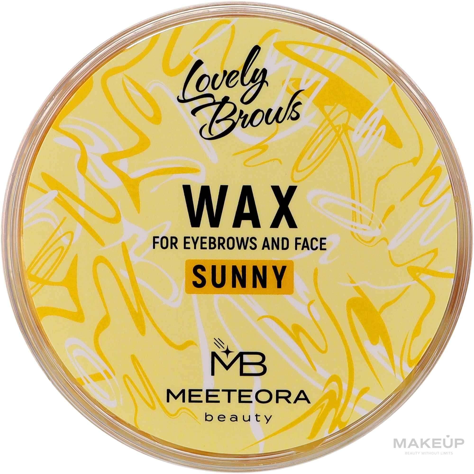 Віск в гранулах для брів і обличчя - Lovely Brows Sunny — фото 100g