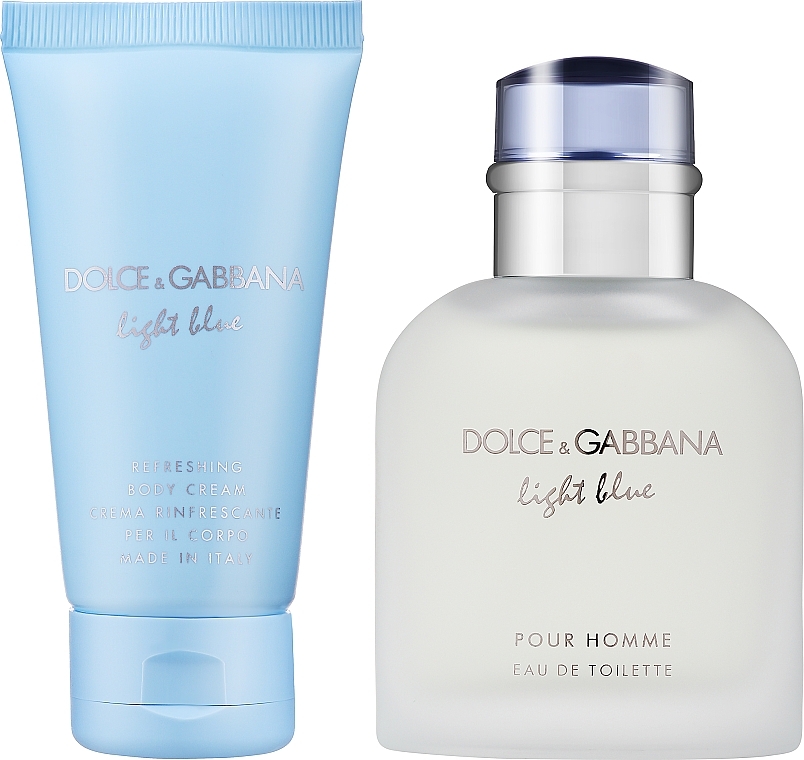 Dolce&Gabbana Light Blue Pour Homme - Набор (edt/75 ml + sh gel/50ml) — фото N1