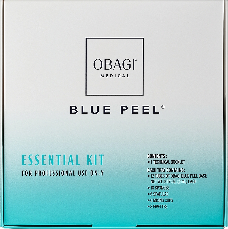 Блакитний пілінг - Obagi Medical Blue Peel Essential Kit — фото N1