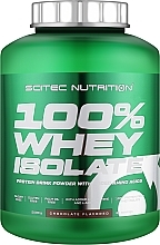 Протеїн сироватковий, ізолят "Шоколад" - Scitec Nutrition 100% Whey Isolate Chocolate — фото N2