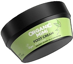 Парфумерія, косметика Крем для ніг пом'якшувальний "Жожоба та ши" - Organic Mimi Foot Cream Softening Jojoba & Shea