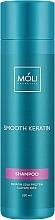 Шампунь безсульфатный с кератином и протеинами шелка - Moli Cosmetics Smooth Keratin — фото N1