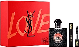 Духи, Парфюмерия, косметика Yves Saint Laurent Black Opium - Набор (edp/30ml + mascara/2ml)