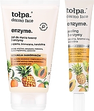 Набор - Tolpa Dermo Face Enzyme (cl/gel/150ml + peel/40ml) — фото N2