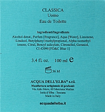 Acqua dell Elba Classica Men - Туалетная вода — фото N3