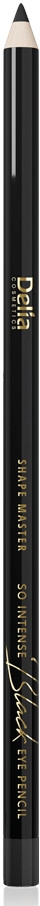 Олівець для очей - Delia Shape Master So Intense Eye Pencil — фото Black