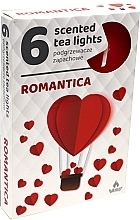 Парфумерія, косметика Чайні свічки «Романтика», 6 шт. - Admit Scented Tea Light Romantic
