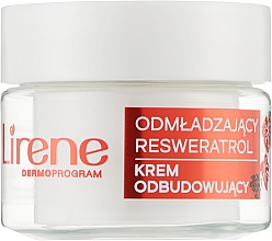 Парфумерія, косметика Відновлювальний крем проти зморщок - Lirene Dermo Program Resveratrol 70+