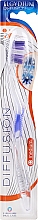 Парфумерія, косметика Зубна щітка "Diffusion" середня, фіолетова - Elgydium Diffusion Medium Toothbrush