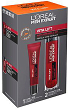 Духи, Парфюмерия, косметика Набор - L`Oréal Paris Men Expert Duo Vitalift (f/gel/30ml + eye/gel/15ml)