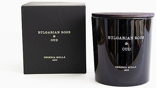 Cereria Molla Bulgarian Rose & Oud XL - Ароматическая свеча — фото N1