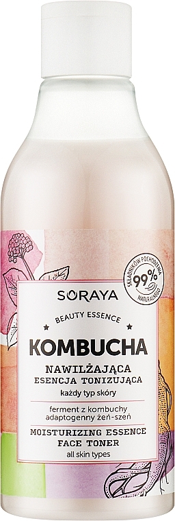 Тоник для лица - Soraya Kombucha Moisturizing Essence Face Toner
