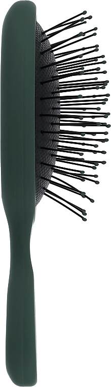 Щетка для волос CS305G массажная матовая, зеленая - Cosmo Shop — фото N3