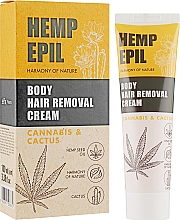 Крем для депіляції тіла - Hemp Epil Body Hair Removal Cream — фото N2