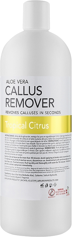 Засіб для видалення мозолів і натоптнів "Тропічний цитрус" - La Palm Callus Remover Tropical Citrus — фото N2