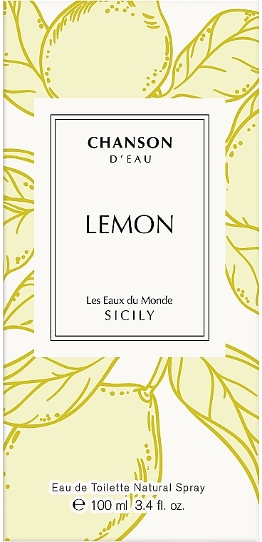 Coty Chanson D'eau Lemon - Туалетна вода — фото N3