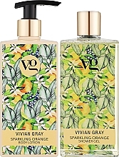 Набір - Vivian Gray Sparkling Orange (sh/gel/350ml + b/lot/350ml) — фото N2