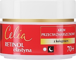 Крем от морщин с ретинолом 70+ - Celia Retinol 70+ Anti-Wrinkle Day & Night Cream — фото N2