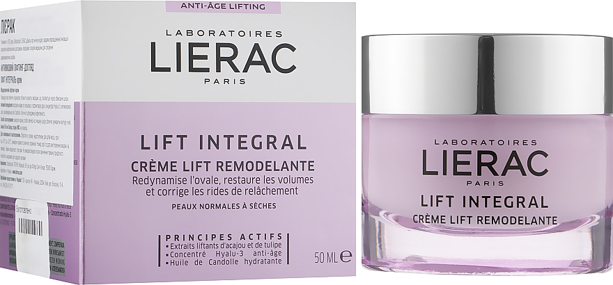 Денний крем для обличчя - Lierac Lift Integral Crème Lift Remodelante Peaux Normales à Sèches — фото N2