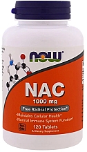 Пищевая добавка "N-Ацетилцистеин", 1000 мг - Now Foods NAC Tablets — фото N2