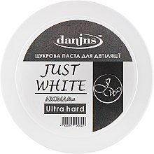 Парфумерія, косметика РАСПРОДАЖА Парфумована цукрова паста для депіляції "Біла", ультратверда - Danins Just White Sugar Paste Ultra Hard *