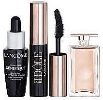 Духи, Парфюмерия, косметика Lancome Idole - Набор (edp/mini/5ml +f/ser/10ml + mascara/2.5 ml)