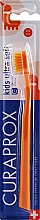 Духи, Парфюмерия, косметика Зубная щетка детская "CS Kids Ultra Soft", оранжевая - Curaprox 