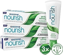 Біоактивна зубна паста з фтором - Sensodyne Nourish Gently Soothing — фото N2