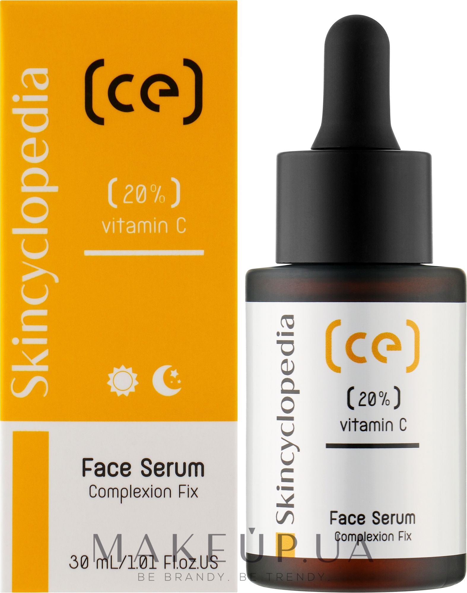 Осветляющая сыворотка для лица с витамином С - Skincyclopedia Vitamin C Brightening Facial Serum — фото 30ml