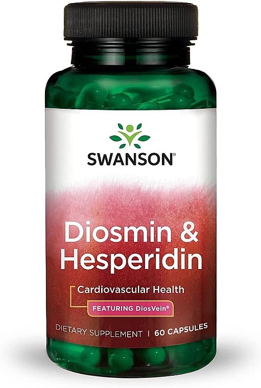 Дієтична добавка "Діосмін і гесперидін" - Swanson Diosvein Diosmin/Hesperidin — фото N1