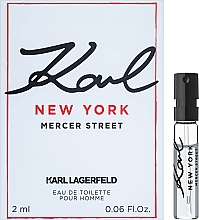 Духи, Парфюмерия, косметика Karl Lagerfeld New York - Туалетная вода (пробник)