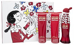 Духи, Парфюмерия, косметика Moschino Cheap And Chic Chic Petals - Набор (edt/50ml + b/lot/100ml + sh/gel/100ml)