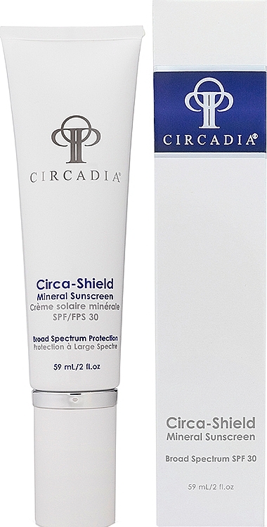 Мінеральний сонцезахисний крем для шкіри SPF 30 - Circadia Circa-Shield Mineral Sunscreen Broad Spectrum SPF 30 — фото N1