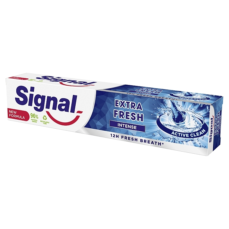 УЦЕНКА Зубная паста "Экстра свежесть" - Signal Extra Fresh Aquamint Toothpaste * — фото N3