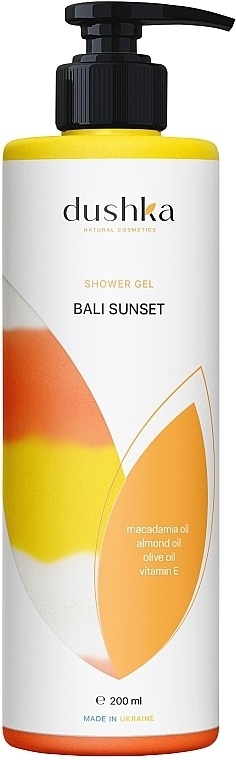 Гель для душу "Bali Sunset" - Dushka Shower Gel — фото N1
