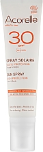 Спрей сонцезахисний органічний SPF 30 - Acorelle Sun Spray High Protection Face & Body — фото N2