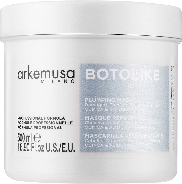 Маска для об'єму пошкодженого та тонкого волосся - Arkemusa Botolike Plumping Mask — фото N1