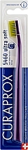 Парфумерія, косметика Зубна щітка CS 5460 "Ultra Soft", D 0,10 мм, фіолетова, салатова щетина - Curaprox