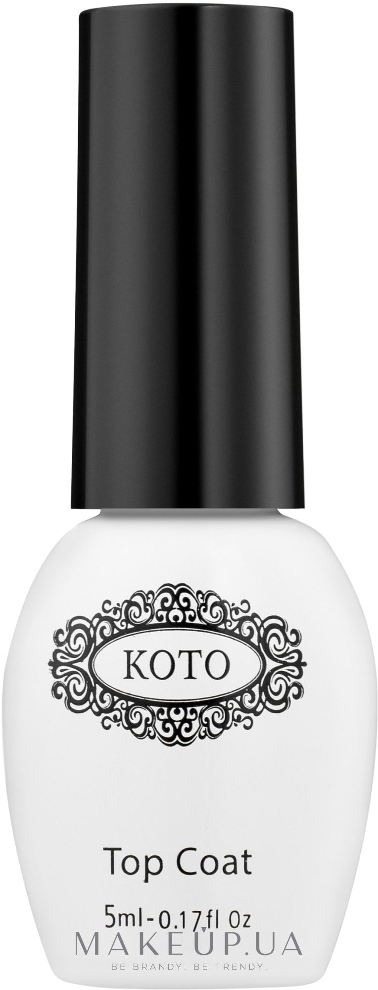 Фінішне покриття для гель-лаку без липкого шару - Koto Top Coat Opal 02 — фото 5ml