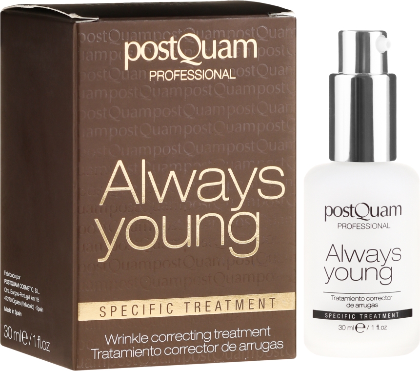 Крем для зміцнення шкіри - PostQuam Always Young Wrinkle Correcting Treatment Cream — фото N1