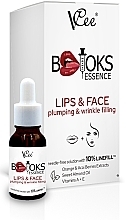 Ботоксна есенція для обличчя й губ, що заповнює й розгладжує зморшки, з 10% Linefill - VCee Botoks Essence Lips & Face Plumping & Wrinkle Filling With 10% Linefill — фото N1