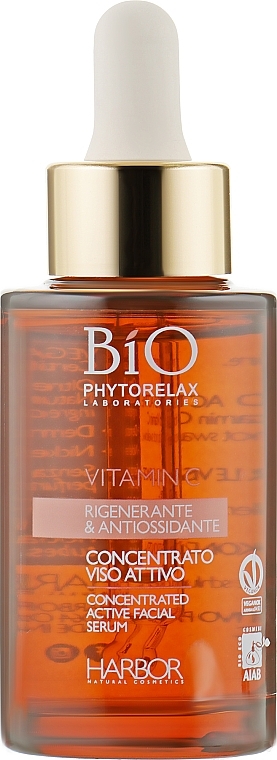 УЦЕНКА Сыворотка с витамином С - Phytorelax Laboratories Bio Concentrated Active Facial Serum Vitamin C * — фото N2