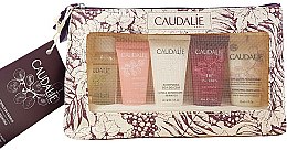 Парфумерія, косметика Набір - Caudalie Europe Summer Set 2020 (shm/30ml + f/cr/15ml + sh/gel/30ml + micellar water/30ml + b/lotion/30ml)