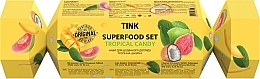 Парфумерія, косметика Набір - Superfood Set Tropical Candy (sh/gel/150ml + h/cr/45ml + lip/balm/15ml)