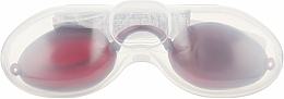 Духи, Парфюмерия, косметика Очки для соляриев, защита глаз от всего спектра УФ, в индивидуальной упаковке, темно-красный - Lessian UV&Laser Eye Ptotection