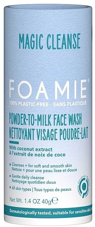 Пудра для умывания - Foamie Powder To Milk Face Wash Magic Cleanse — фото N1