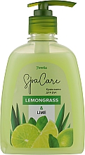 Крем-мыло для рук "Lemongrass & Lime" - J'erelia Spa Care Lemongrass & Lime — фото N1