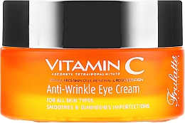 Крем для повік, проти зморщок - Frulatte Vitamin C Anti-Wrinkle Eye Cream — фото N2