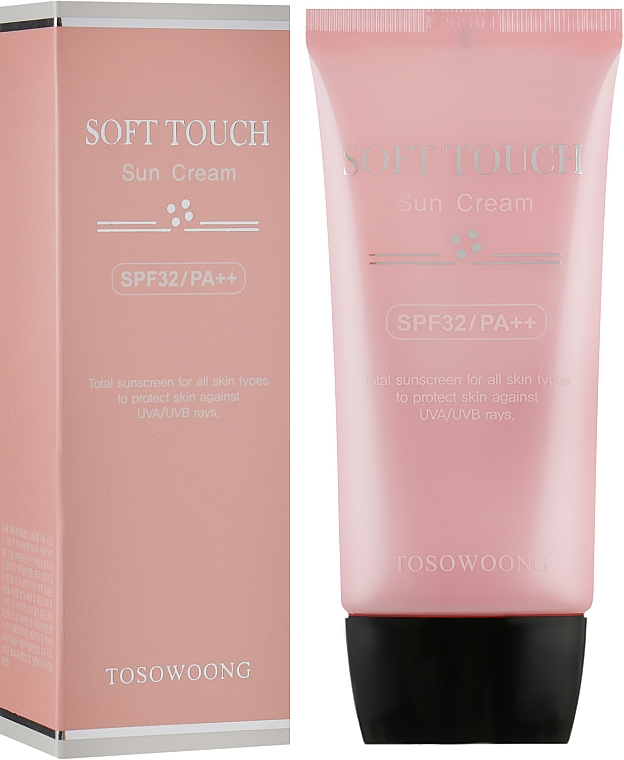 Солнцезащитный крем - Tosowoong Soft Touch Sun Cream SPF32/PA+++